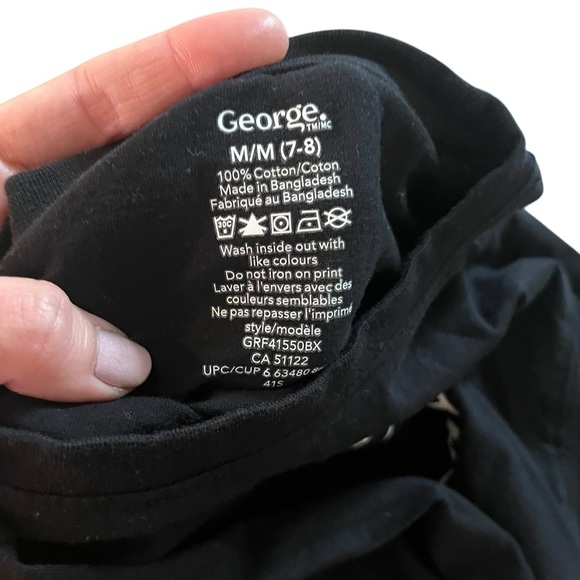 Bundle of 4 Boys George long sleeve graphic tees size 7-8 cotton play bright - Picture 8 of 14